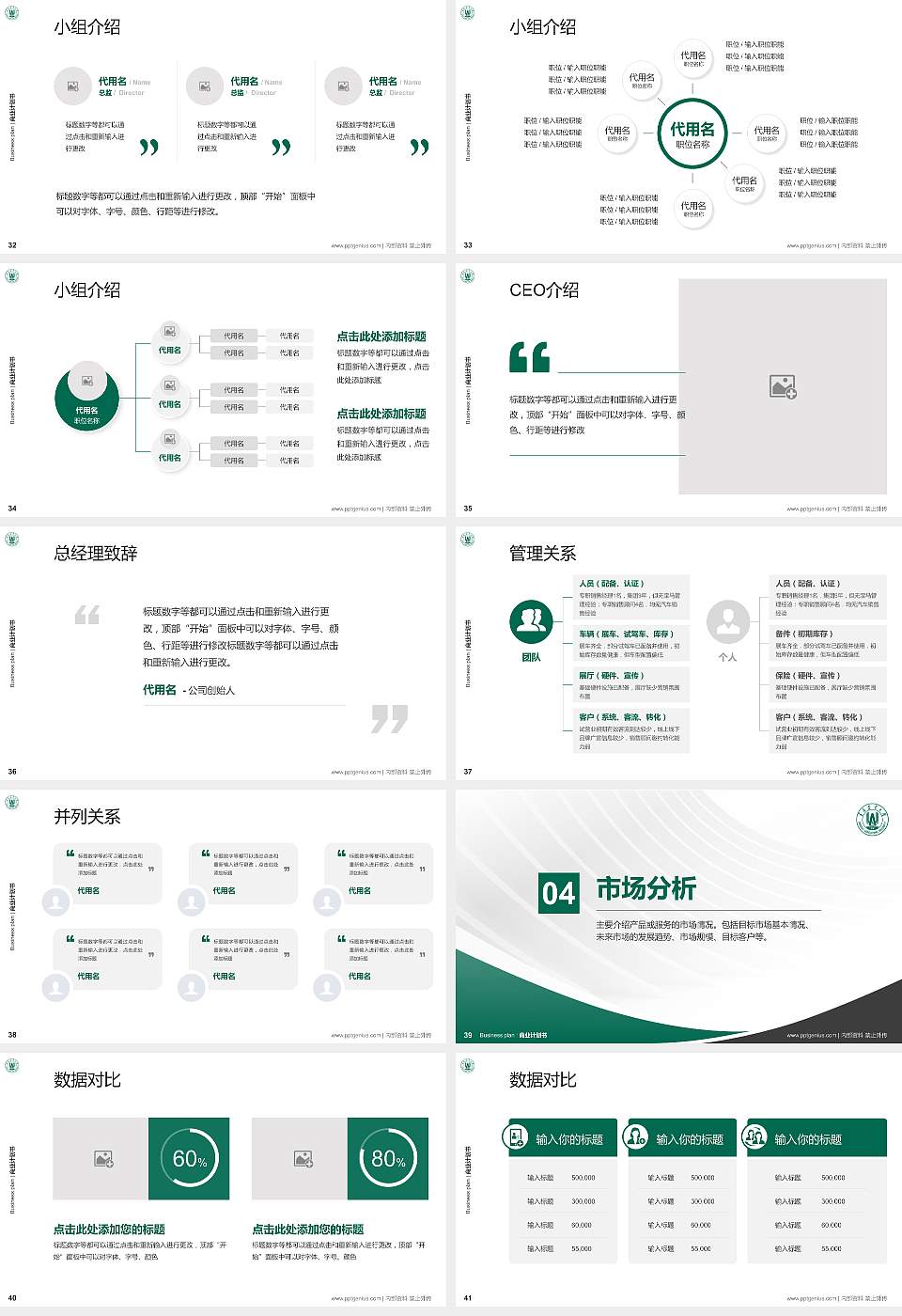 青岛农业大学专用全国大学生互联网+创新创业大赛计划书/路演/网评PPT模板16:9格式幻灯片预览图5