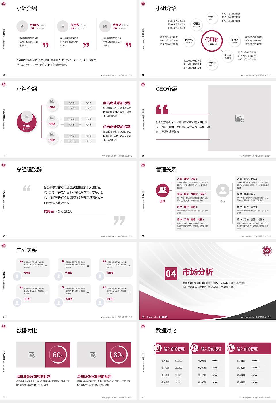 四川护理职业学院专用全国大学生互联网+创新创业大赛计划书/路演/网评PPT模板16:9格式幻灯片预览图5