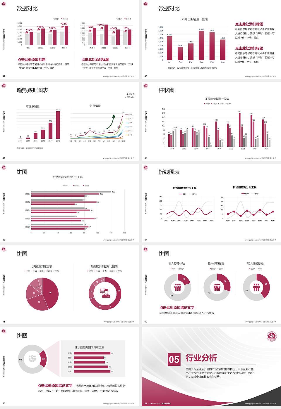 四川护理职业学院专用全国大学生互联网+创新创业大赛计划书/路演/网评PPT模板16:9格式幻灯片预览图6