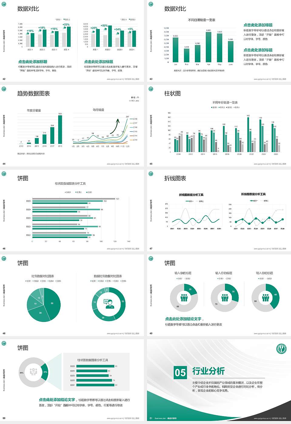 山东工艺美术学院专用全国大学生互联网+创新创业大赛计划书/路演/网评PPT模板16:9格式幻灯片预览图6