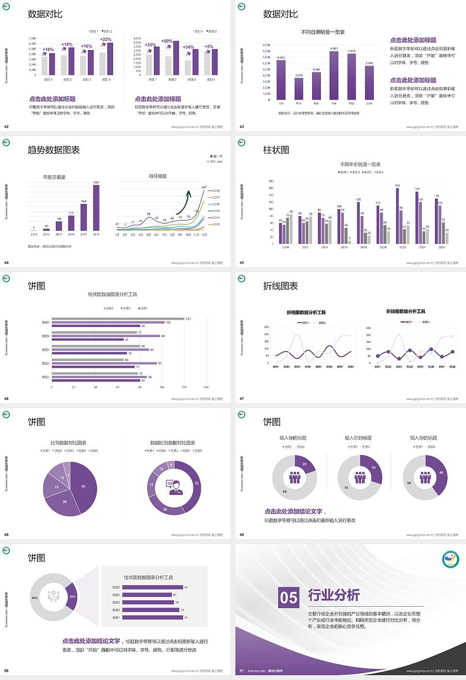 宜春学院专用全国大学生互联网+创新创业大赛计划书/路演/网评PPT模板16:9格式幻灯片预览图6