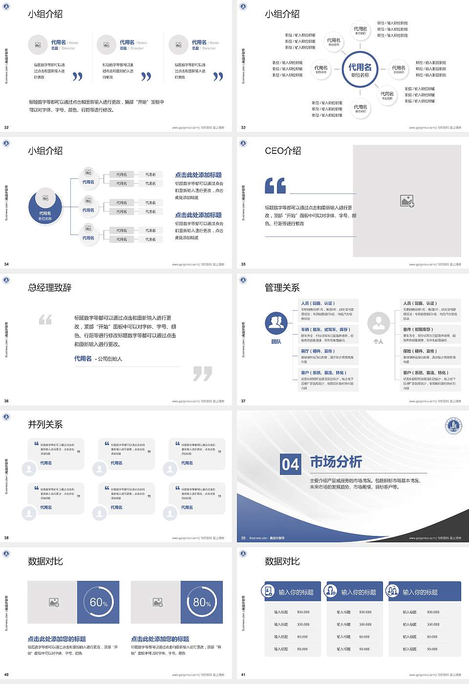 南充科技职业学院专用全国大学生互联网+创新创业大赛计划书/路演/网评PPT模板16:9格式幻灯片预览图5