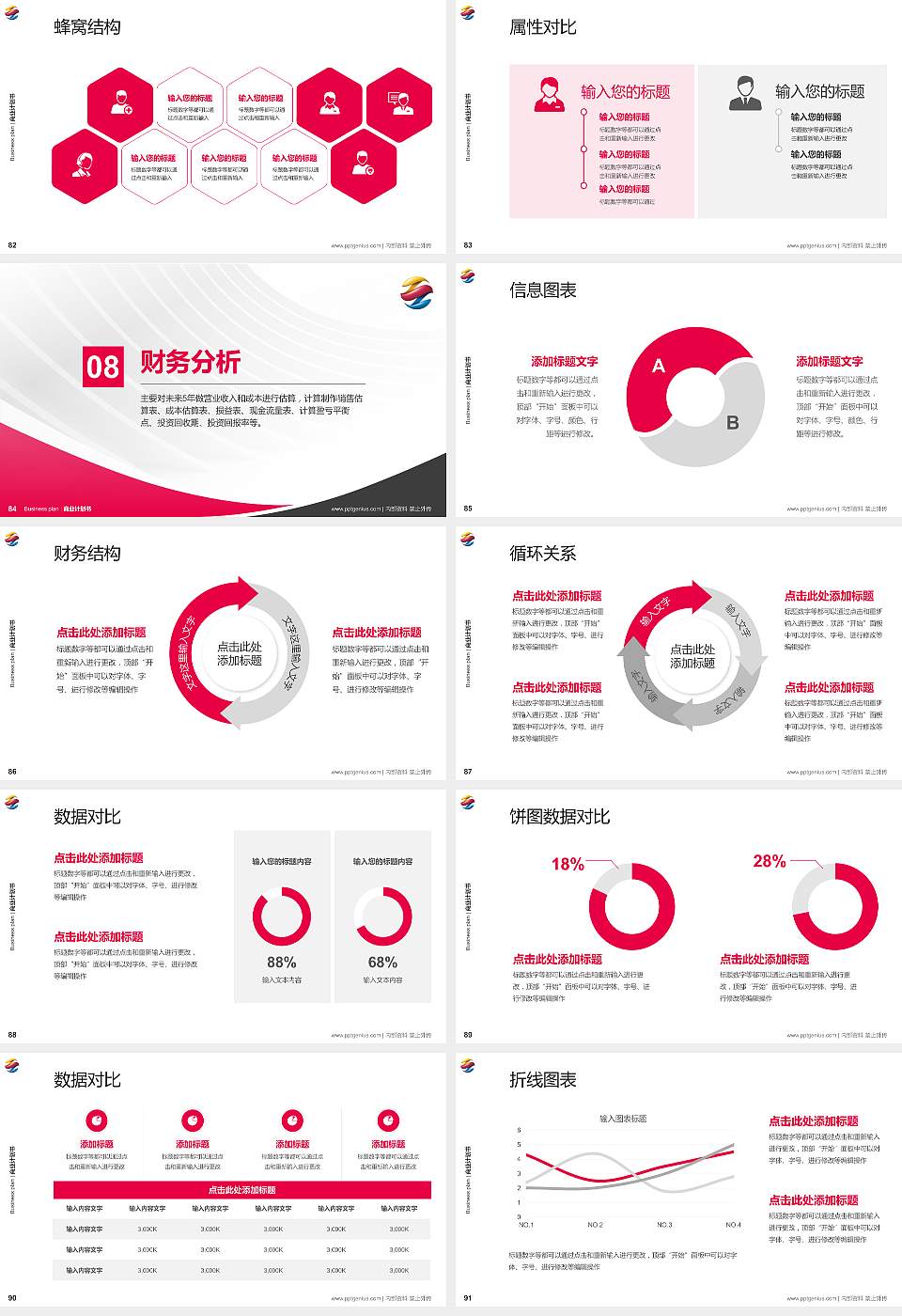 广州涉外经济职业技术学院专用全国大学生互联网+创新创业大赛计划书/路演/网评PPT模板16:9格式幻灯片预览图10