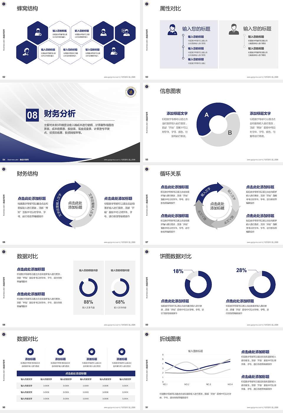 安徽师范大学皖江学院专用全国大学生互联网+创新创业大赛计划书/路演/网评PPT模板16:9格式幻灯片预览图10