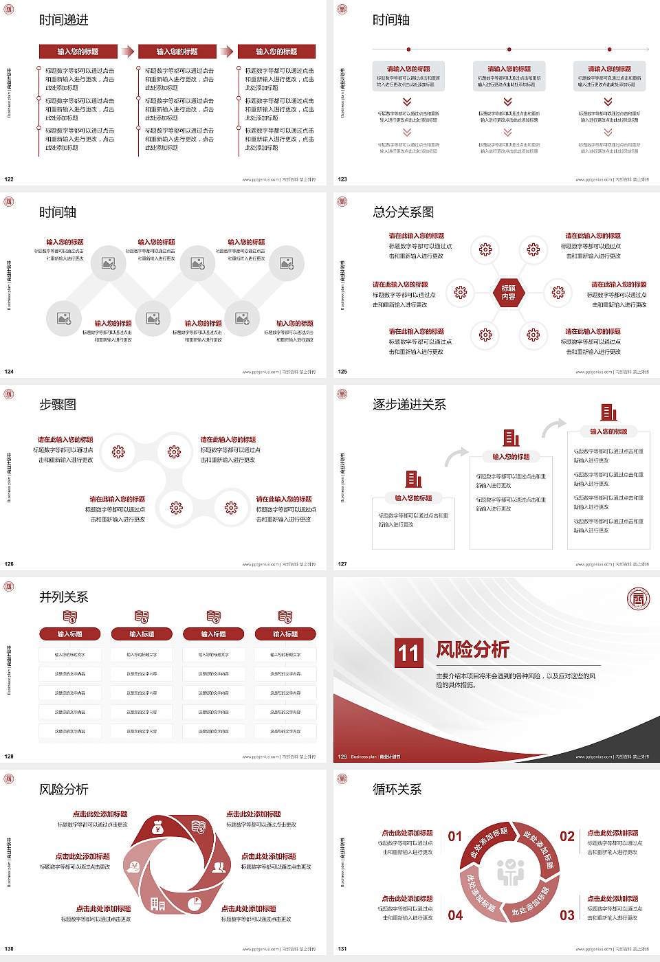 四川商务职业学院专用全国大学生互联网+创新创业大赛计划书/路演/网评PPT模板16:9格式幻灯片预览图14