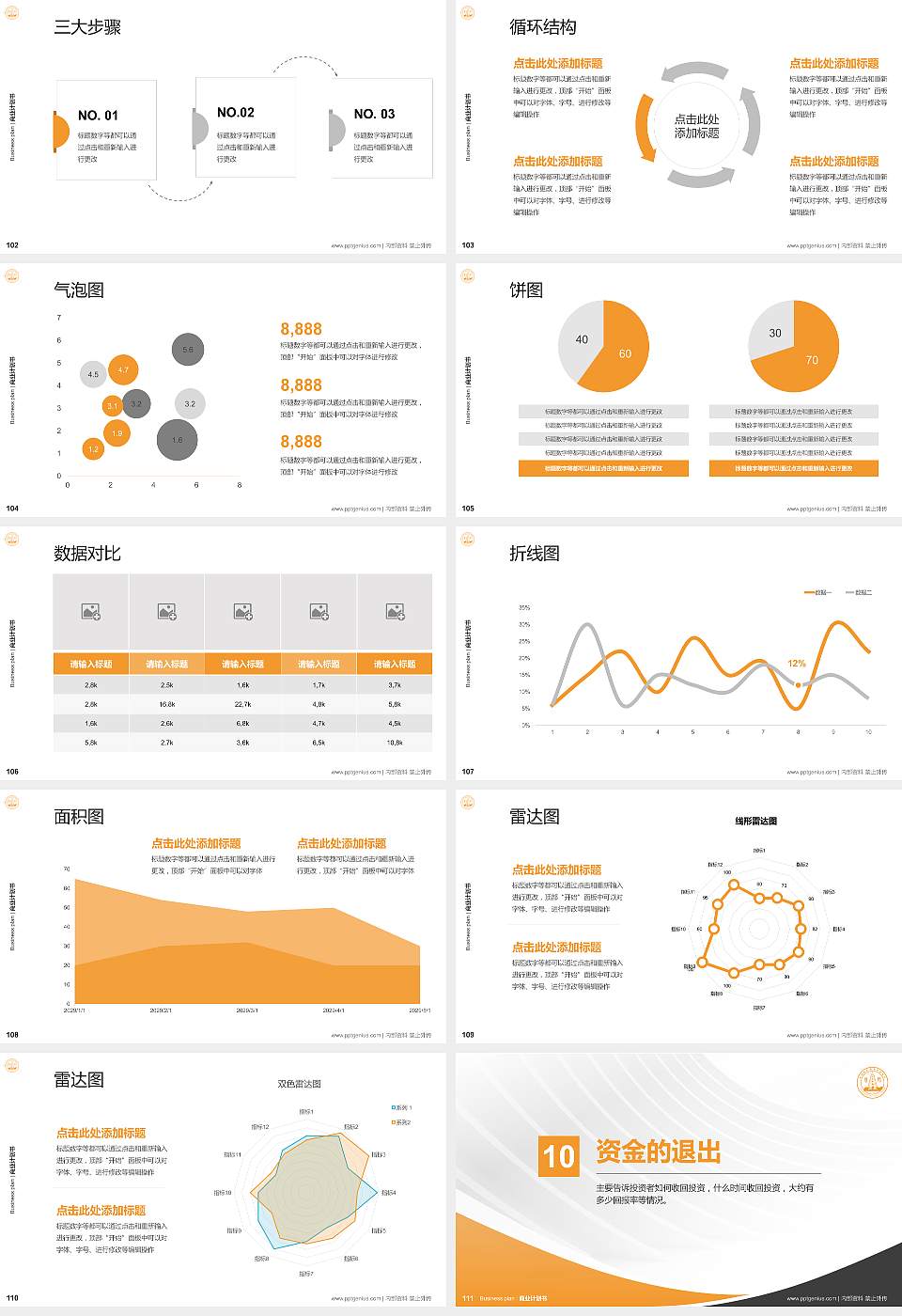 晋中师范高等专科学校专用全国大学生互联网+创新创业大赛计划书/路演/网评PPT模板16:9格式幻灯片预览图12