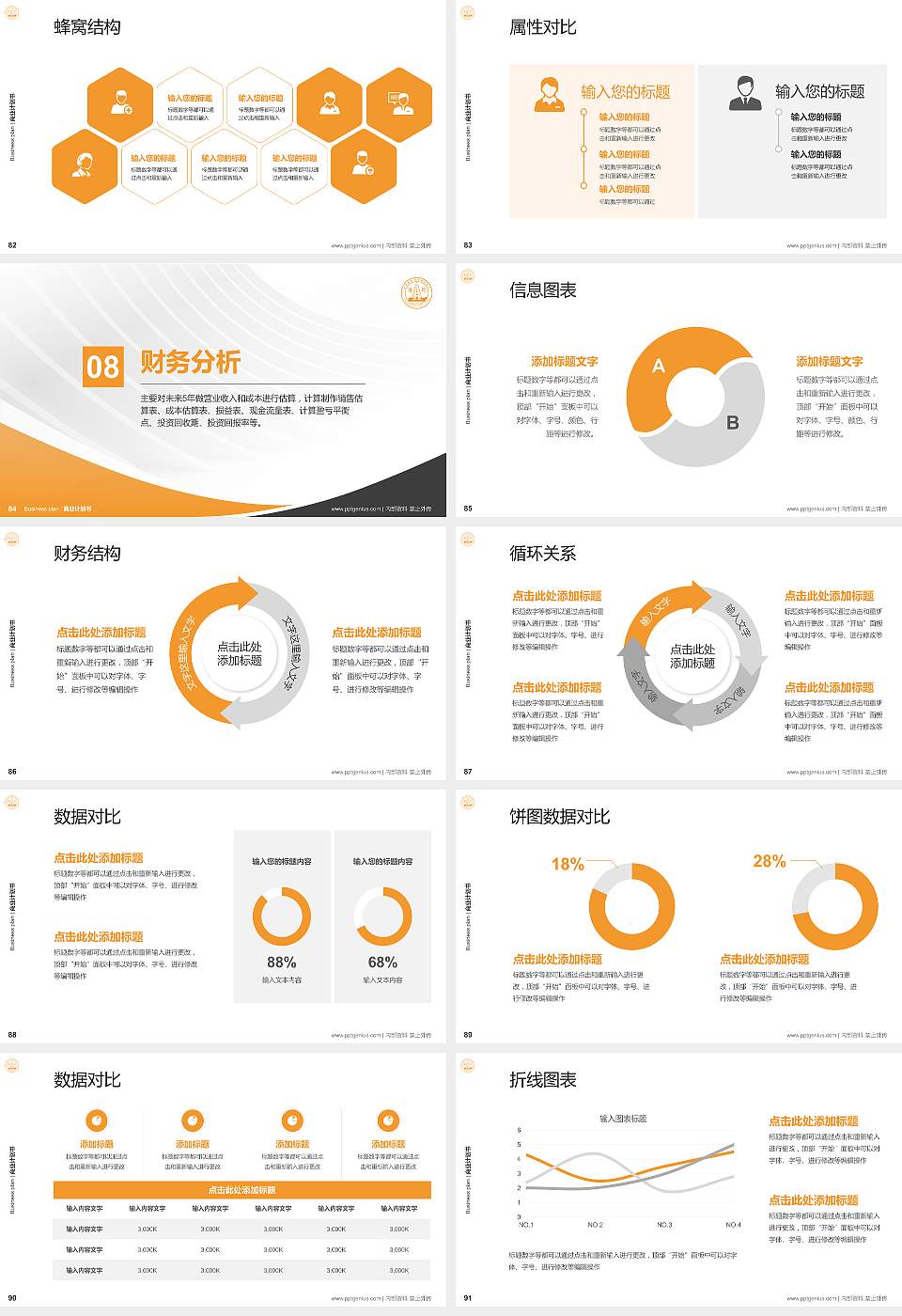 晋中师范高等专科学校专用全国大学生互联网+创新创业大赛计划书/路演/网评PPT模板16:9格式幻灯片预览图10