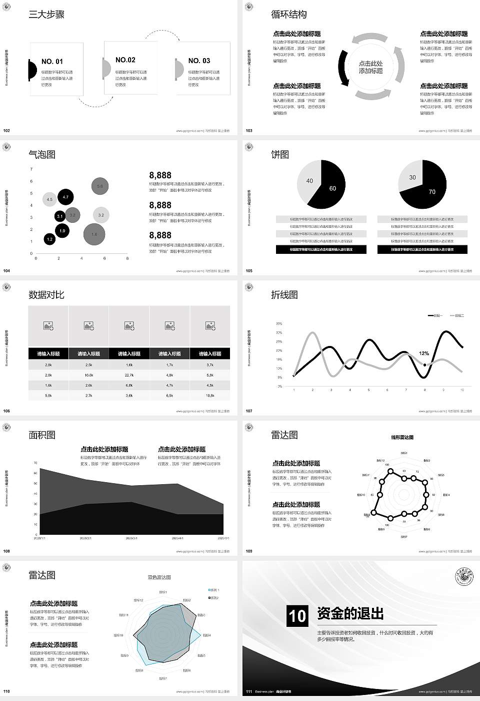 江西科技学院专用全国大学生互联网+创新创业大赛计划书/路演/网评PPT模板16:9格式幻灯片预览图12