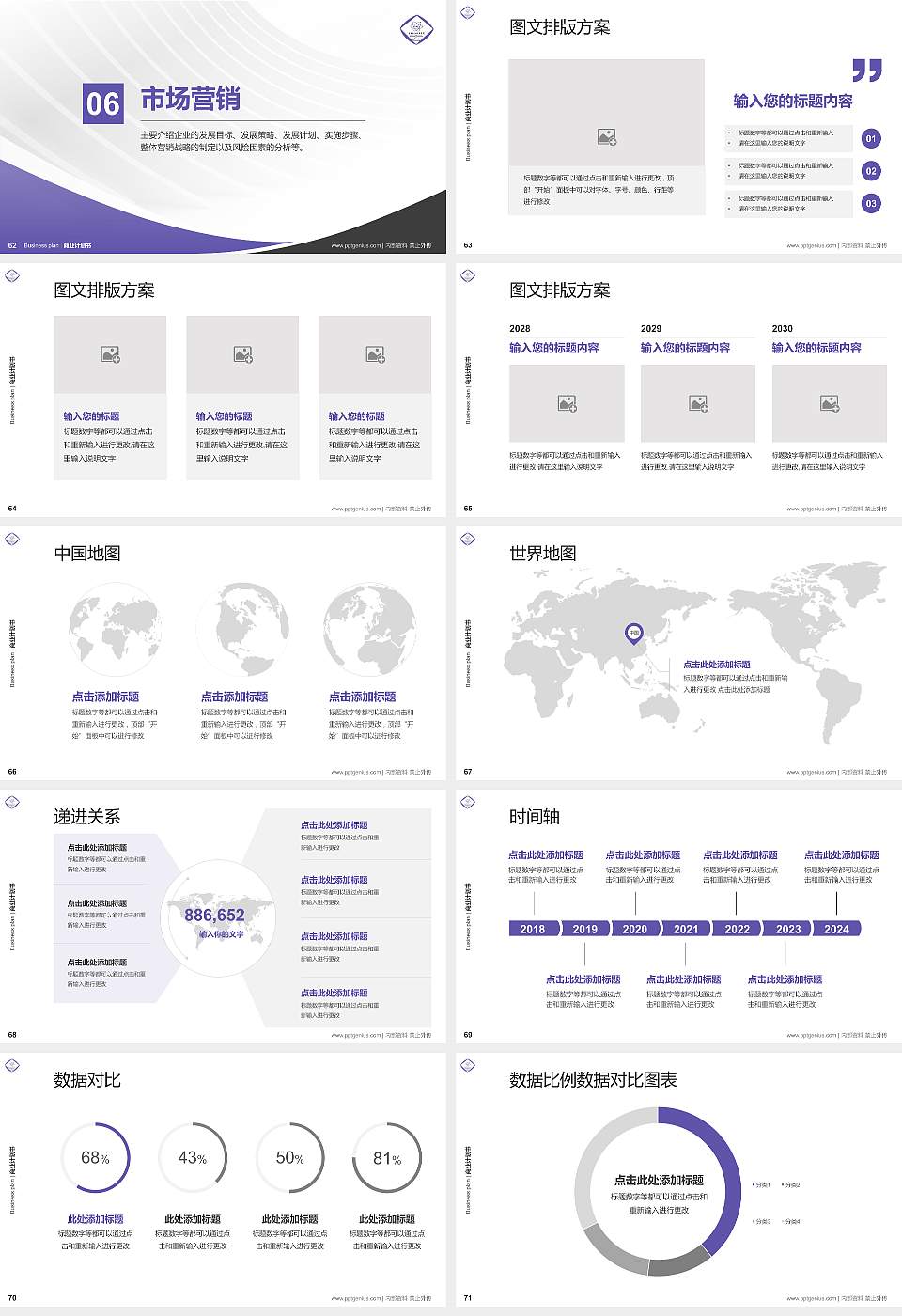 长春东方职业学院专用全国大学生互联网+创新创业大赛计划书/路演/网评PPT模板16:9格式幻灯片预览图8
