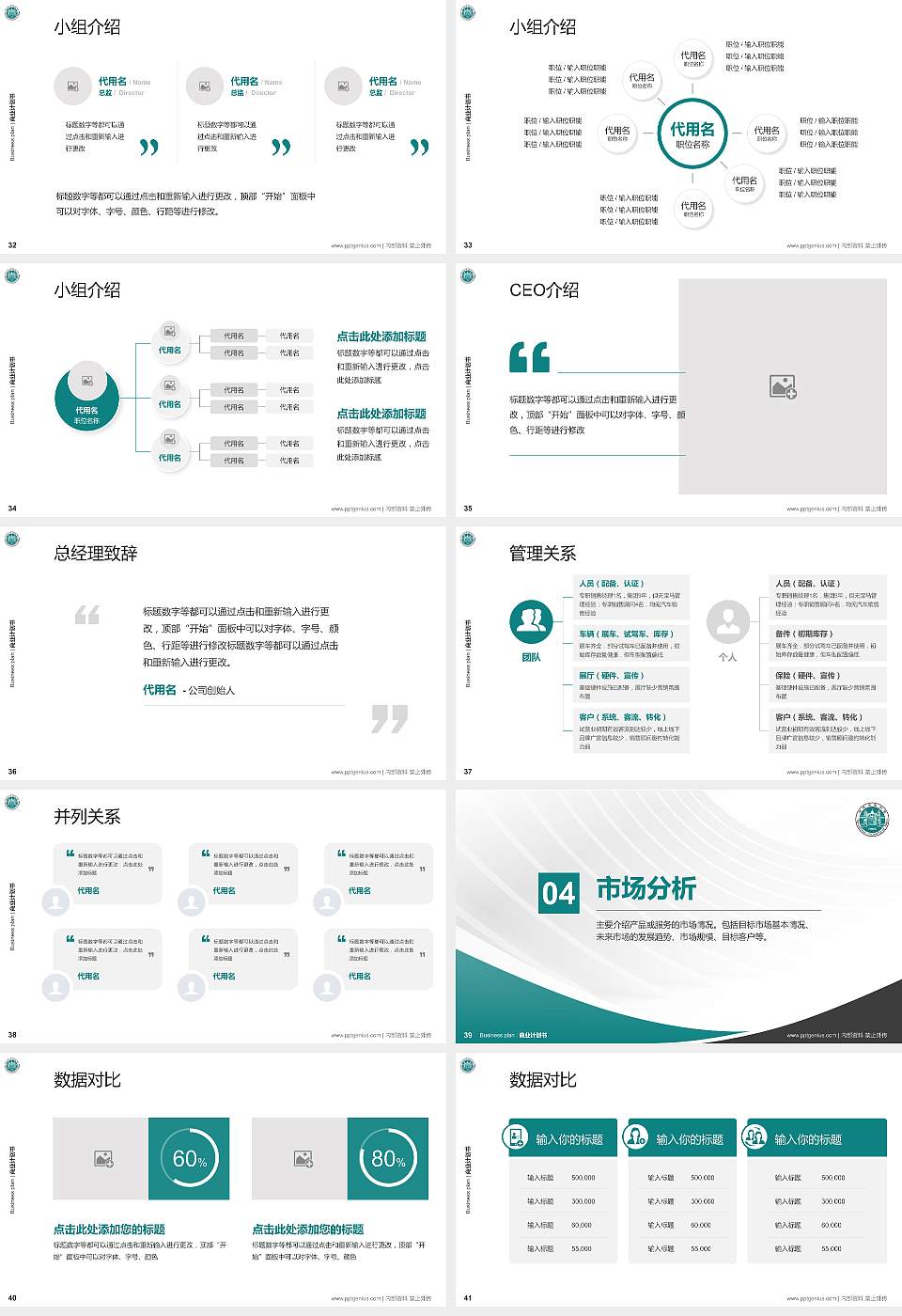 河北农业大学专用全国大学生互联网+创新创业大赛计划书/路演/网评PPT模板16:9格式幻灯片预览图5