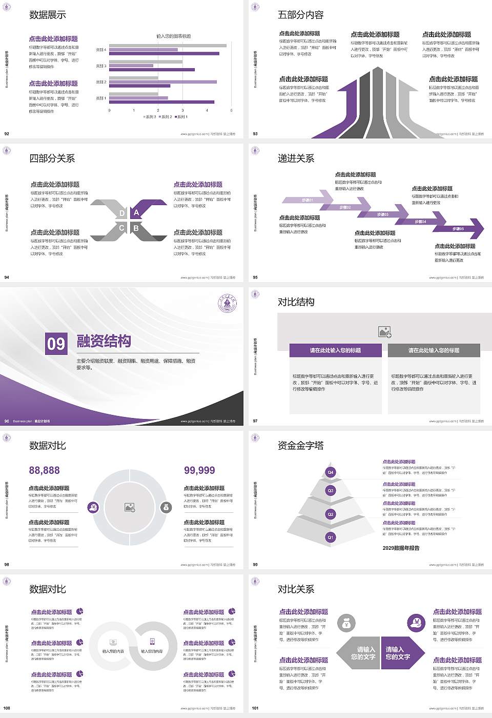 上饶师范学院专用全国大学生互联网+创新创业大赛计划书/路演/网评PPT模板16:9格式幻灯片预览图11