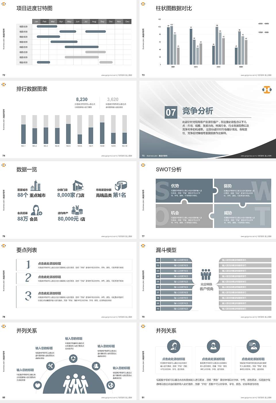河源职业技术学院专用全国大学生互联网+创新创业大赛计划书/路演/网评PPT模板16:9格式幻灯片预览图9