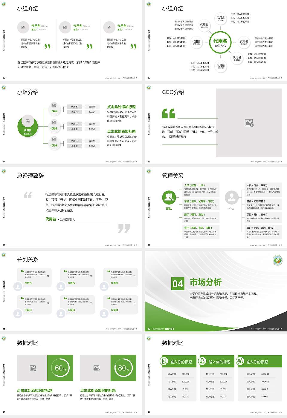 广西农业职业技术学院专用全国大学生互联网+创新创业大赛计划书/路演/网评PPT模板16:9格式幻灯片预览图5