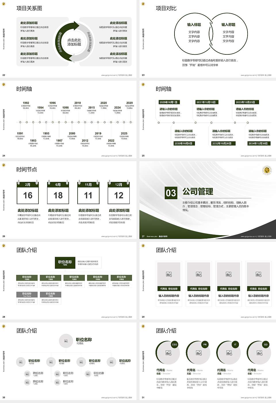 武警后勤学院专用全国大学生互联网+创新创业大赛计划书/路演/网评PPT模板16:9格式幻灯片预览图4
