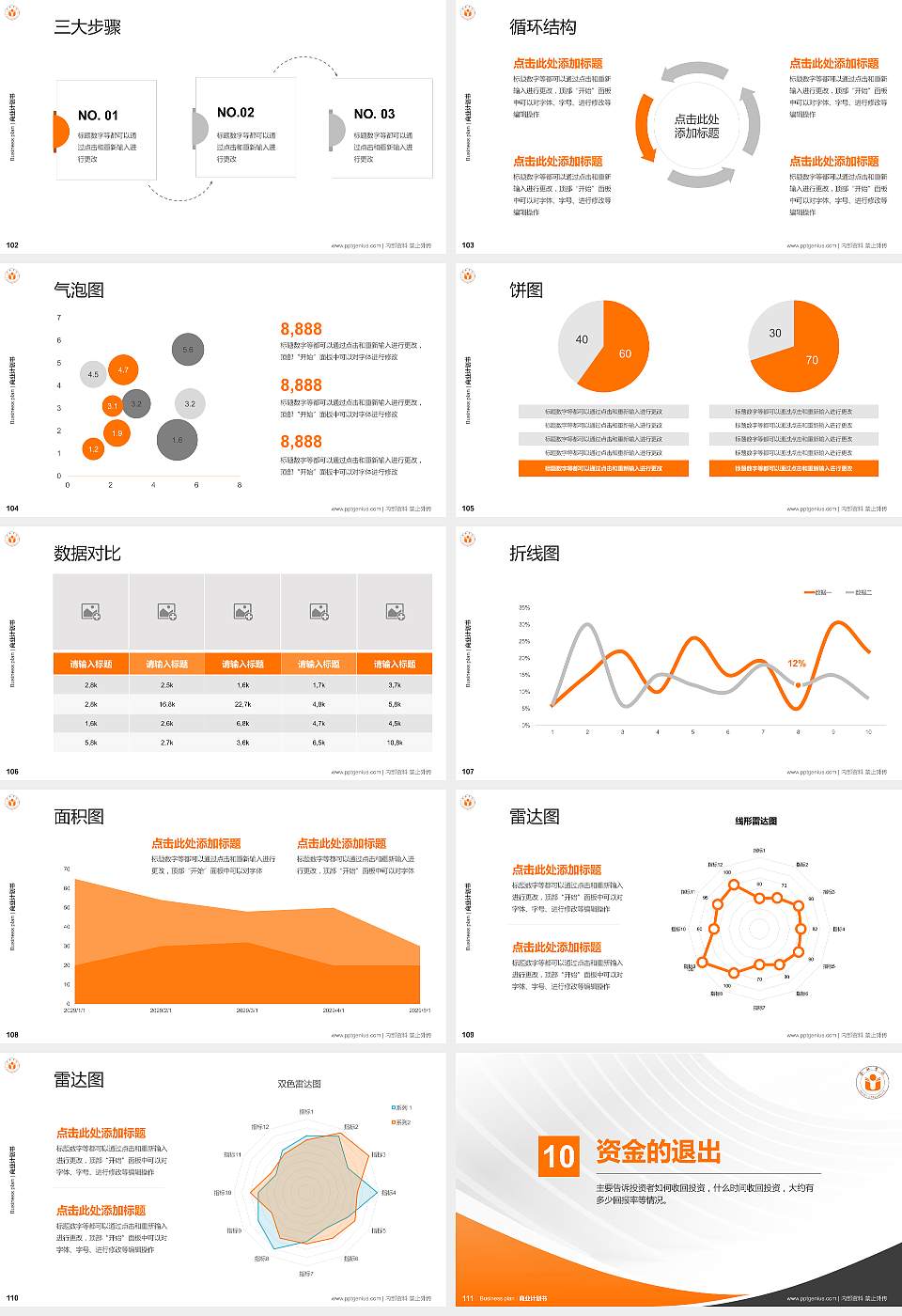 合肥学院专用全国大学生互联网+创新创业大赛计划书/路演/网评PPT模板16:9格式幻灯片预览图12