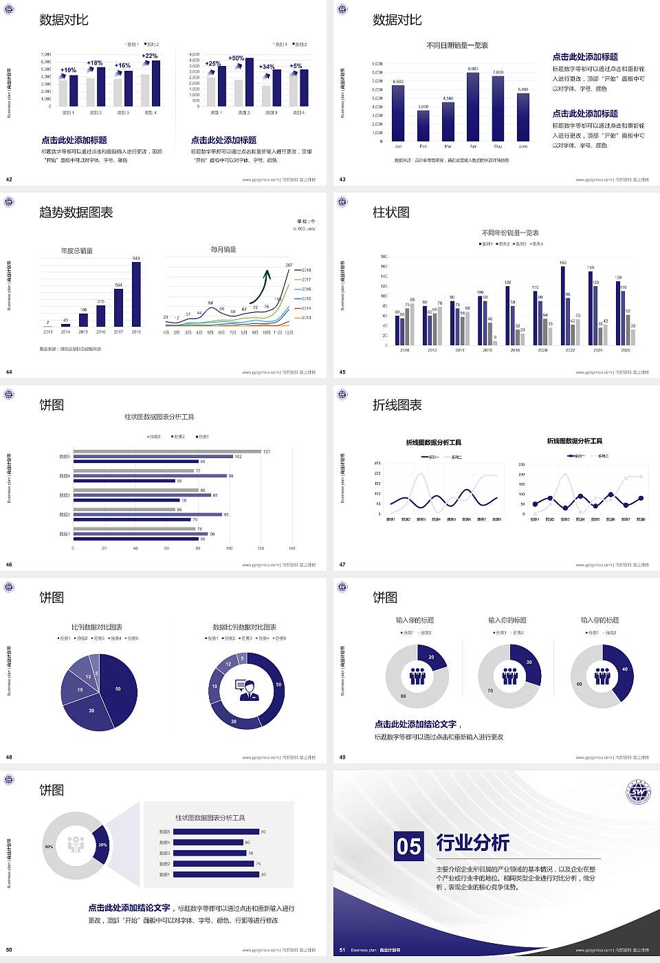 山东外事职业大学专用全国大学生互联网+创新创业大赛计划书/路演/网评PPT模板16:9格式幻灯片预览图6