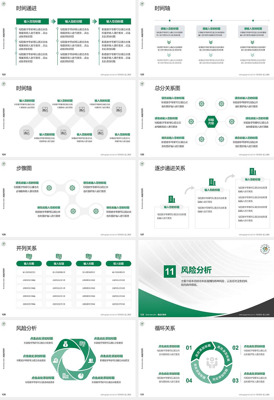 天津中医药大学专用全国大学生互联网+创新创业大赛计划书/路演/网评PPT模板16:9格式幻灯片预览图14