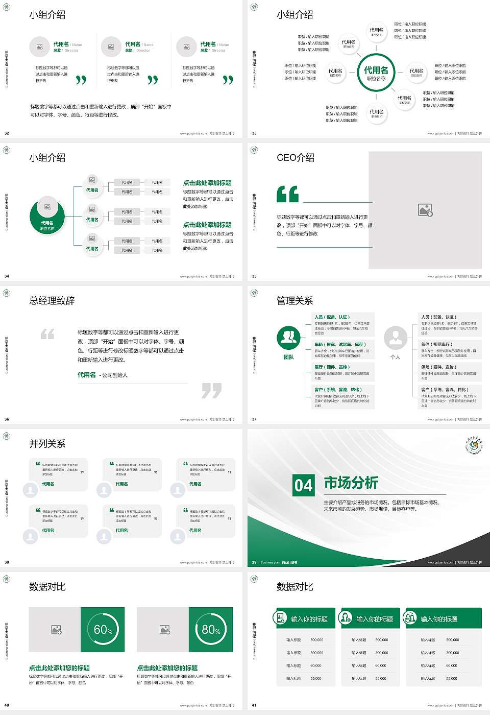 天津中医药大学专用全国大学生互联网+创新创业大赛计划书/路演/网评PPT模板16:9格式幻灯片预览图5