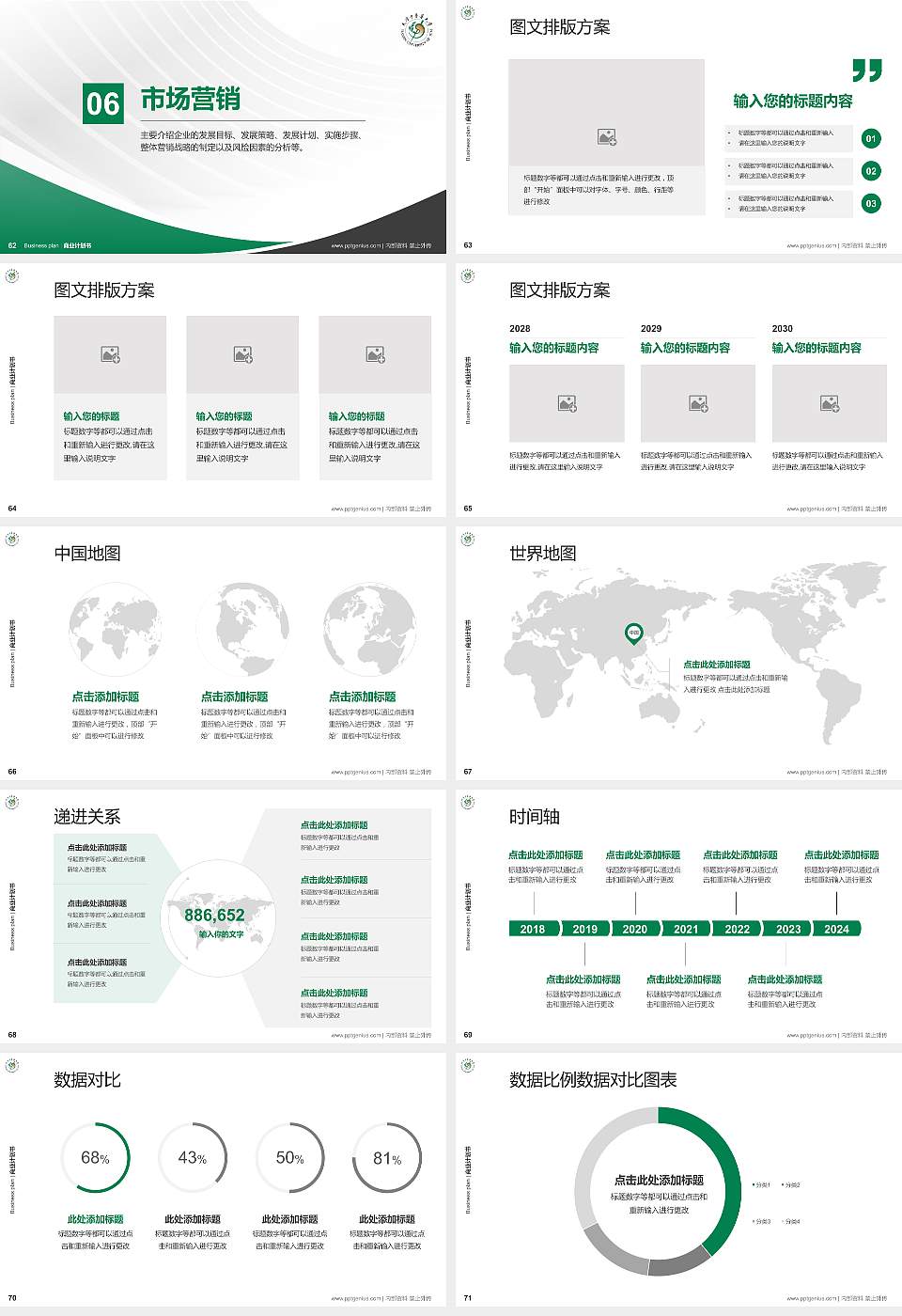 天津中医药大学专用全国大学生互联网+创新创业大赛计划书/路演/网评PPT模板16:9格式幻灯片预览图8