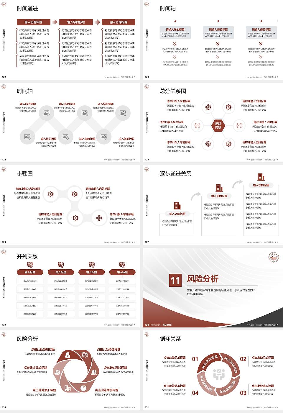 四川工商学院专用全国大学生互联网+创新创业大赛计划书/路演/网评PPT模板16:9格式幻灯片预览图14