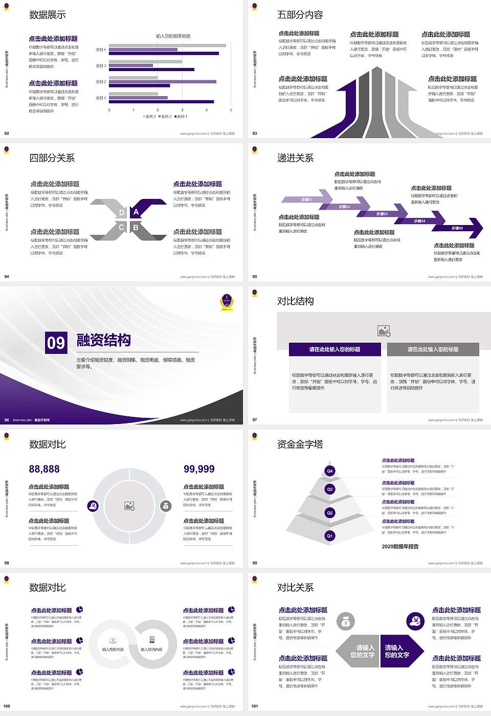 江西警察学院专用全国大学生互联网+创新创业大赛计划书/路演/网评PPT模板16:9格式幻灯片预览图11