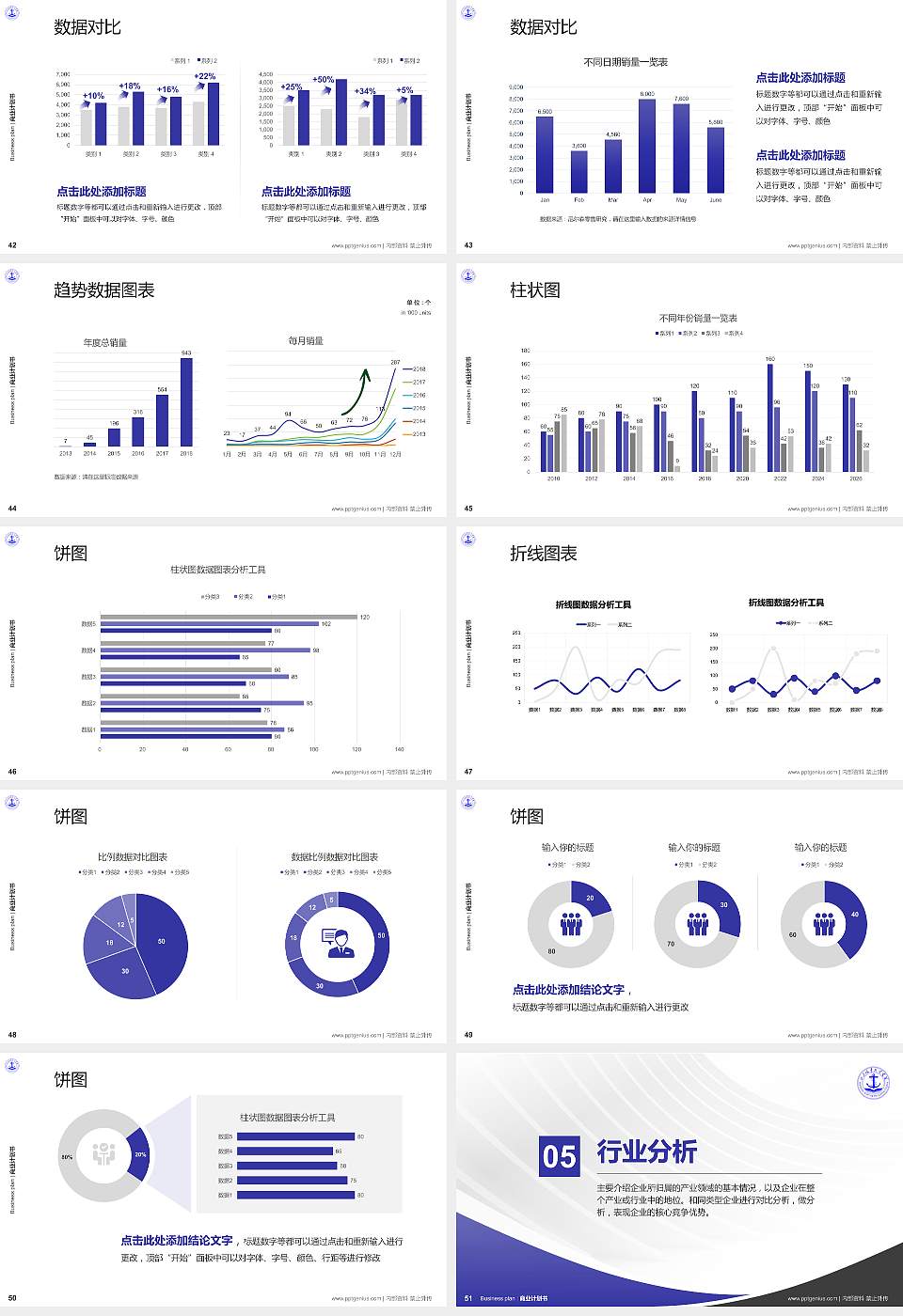 山东海事职业学院专用全国大学生互联网+创新创业大赛计划书/路演/网评PPT模板16:9格式幻灯片预览图6