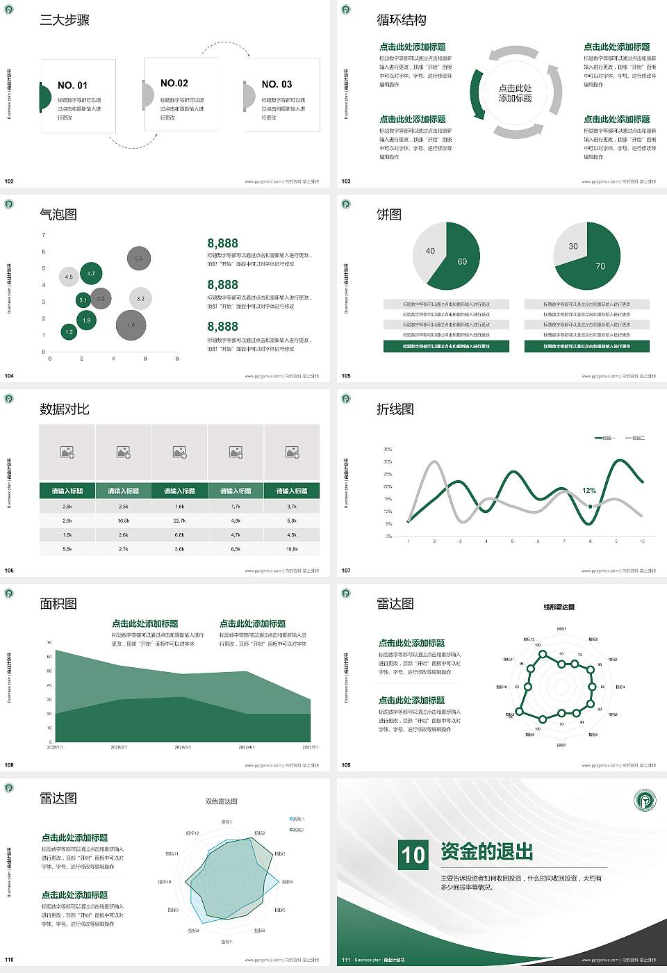 广州番禺职业技术学院专用全国大学生互联网+创新创业大赛计划书/路演/网评PPT模板16:9格式幻灯片预览图12