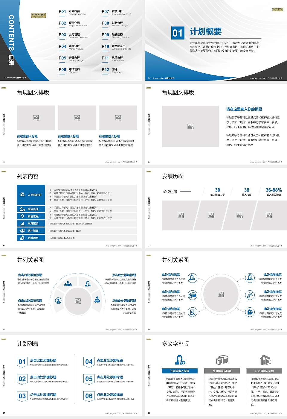 青岛职业技术学院专用全国大学生互联网+创新创业大赛计划书/路演/网评PPT模板16:9格式幻灯片预览图2