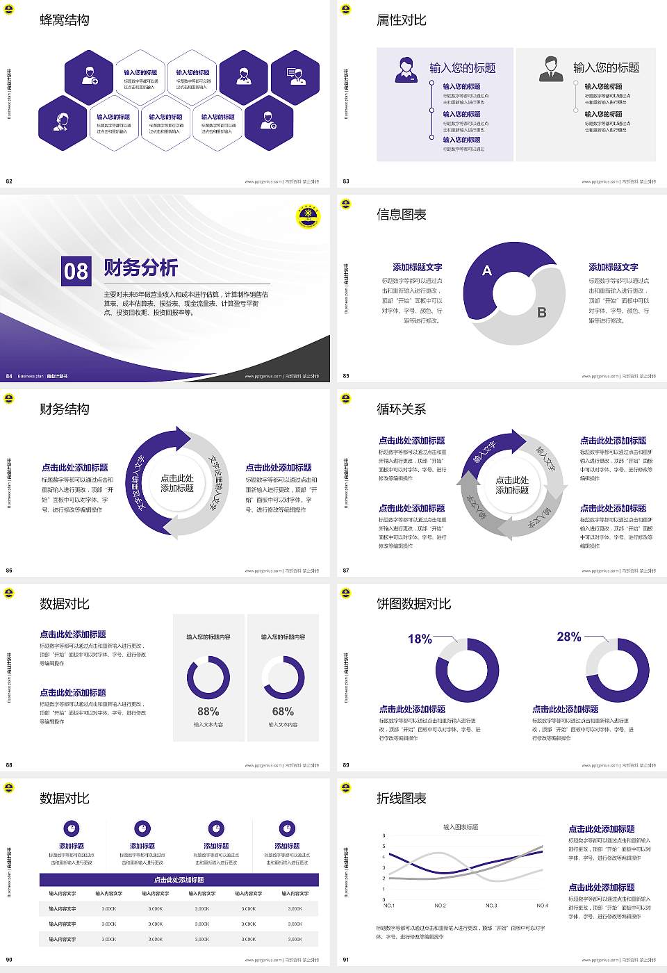 广州航海学院专用全国大学生互联网+创新创业大赛计划书/路演/网评PPT模板16:9格式幻灯片预览图10