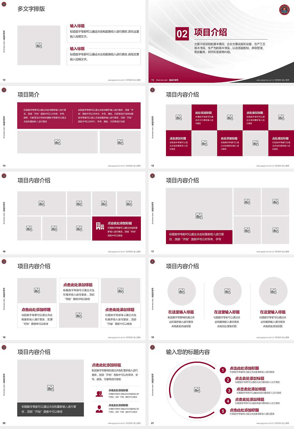 和田师范专科学校专用全国大学生互联网+创新创业大赛计划书/路演/网评PPT模板16:9格式幻灯片预览图3
