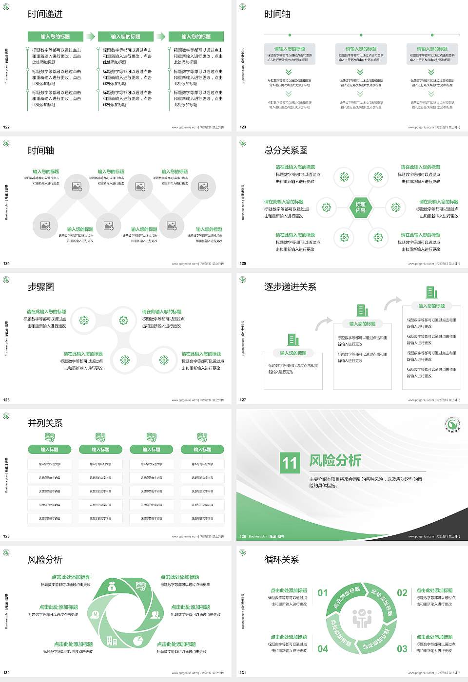 长治医学院专用全国大学生互联网+创新创业大赛计划书/路演/网评PPT模板16:9格式幻灯片预览图14
