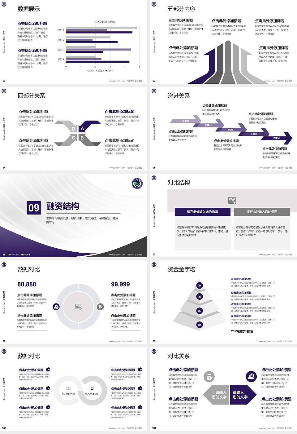 南京森林警察学院专用全国大学生互联网+创新创业大赛计划书/路演/网评PPT模板16:9格式幻灯片预览图11