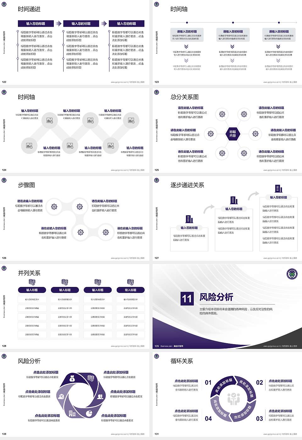 南京森林警察学院专用全国大学生互联网+创新创业大赛计划书/路演/网评PPT模板16:9格式幻灯片预览图14