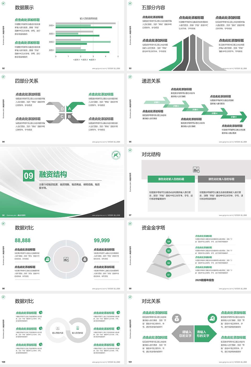 山东凯文科技职业学院专用全国大学生互联网+创新创业大赛计划书/路演/网评PPT模板16:9格式幻灯片预览图11