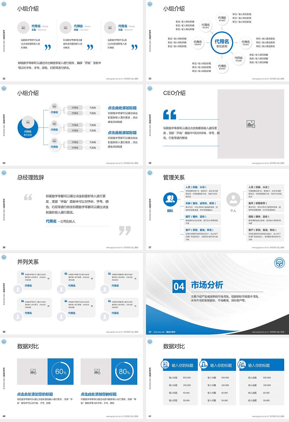 四川希望汽车职业学院专用全国大学生互联网+创新创业大赛计划书/路演/网评PPT模板16:9格式幻灯片预览图5