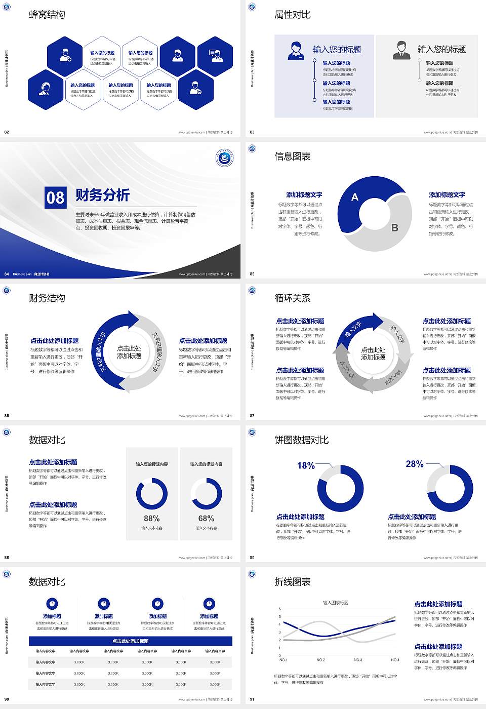陕西电子信息职业技术学院专用全国大学生互联网+创新创业大赛计划书/路演/网评PPT模板16:9格式幻灯片预览图10