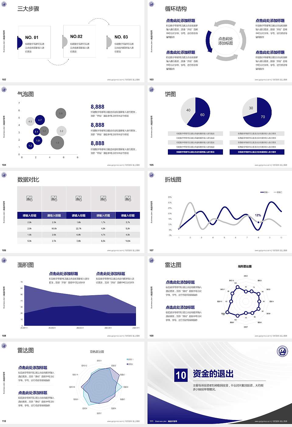 华北理工大学轻工学院专用全国大学生互联网+创新创业大赛计划书/路演/网评PPT模板16:9格式幻灯片预览图12