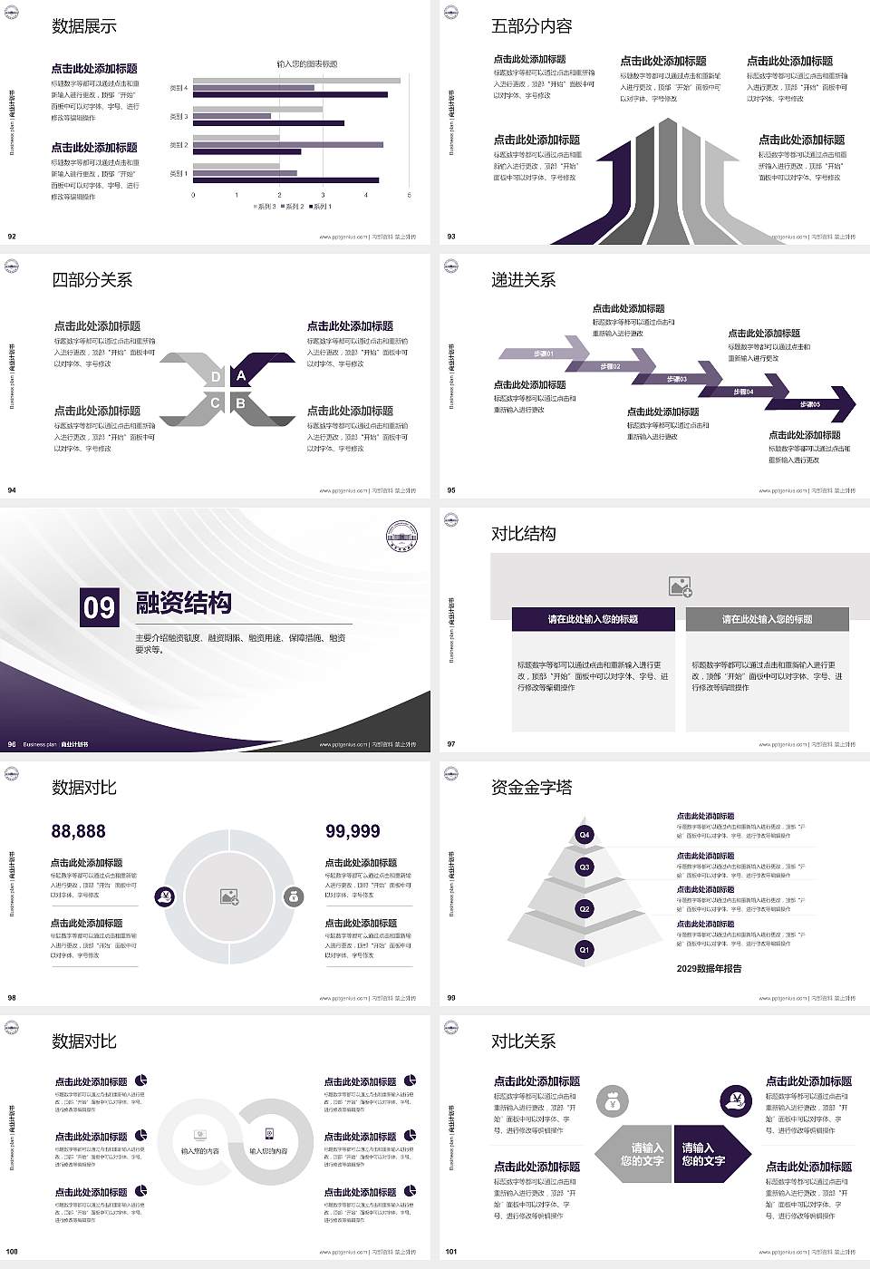 辽宁传媒学院专用全国大学生互联网+创新创业大赛计划书/路演/网评PPT模板16:9格式幻灯片预览图11