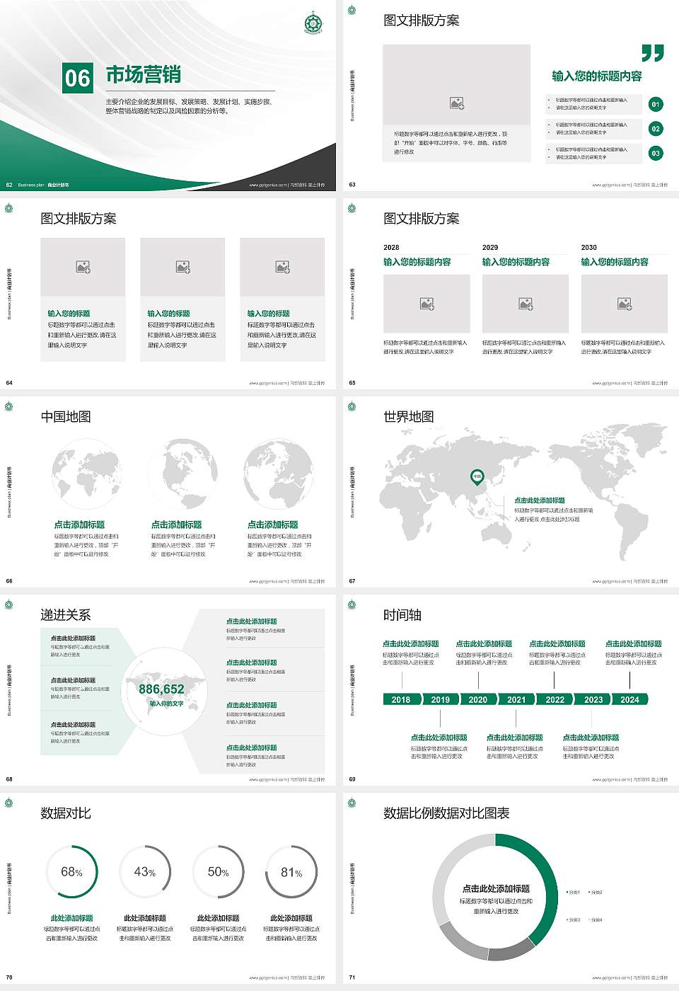 澳门理工大学专用全国大学生互联网+创新创业大赛计划书/路演/网评PPT模板16:9格式幻灯片预览图8