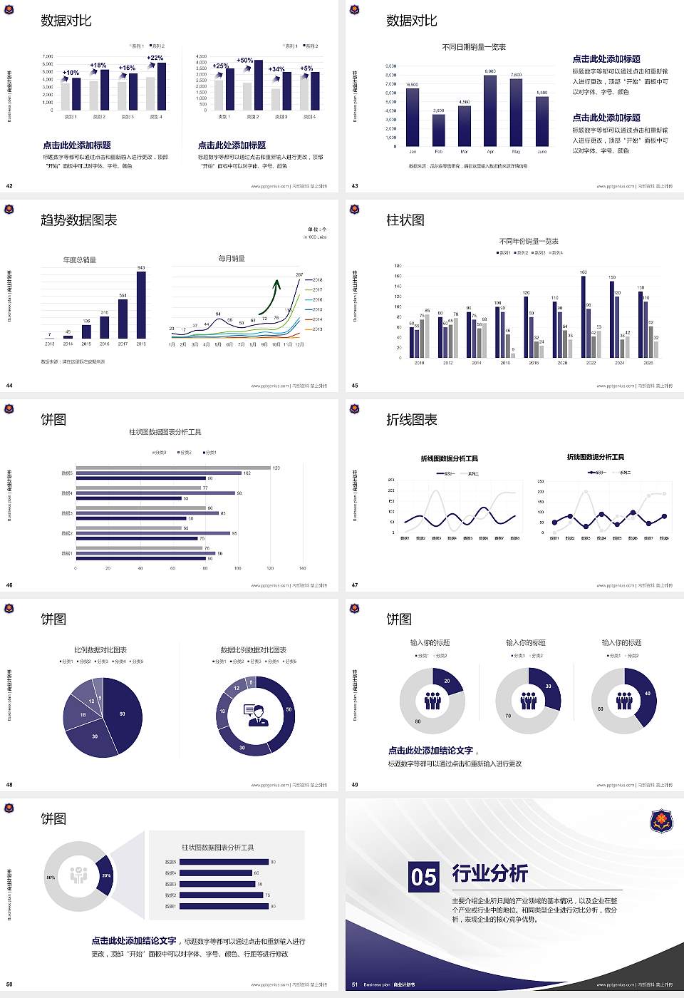 武汉学院专用全国大学生互联网+创新创业大赛计划书/路演/网评PPT模板16:9格式幻灯片预览图6