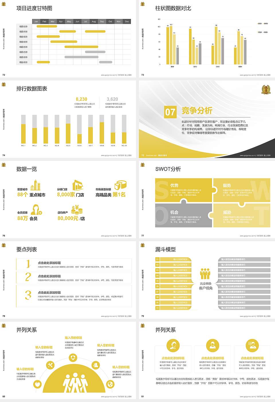 辽宁政法职业学院专用全国大学生互联网+创新创业大赛计划书/路演/网评PPT模板16:9格式幻灯片预览图9
