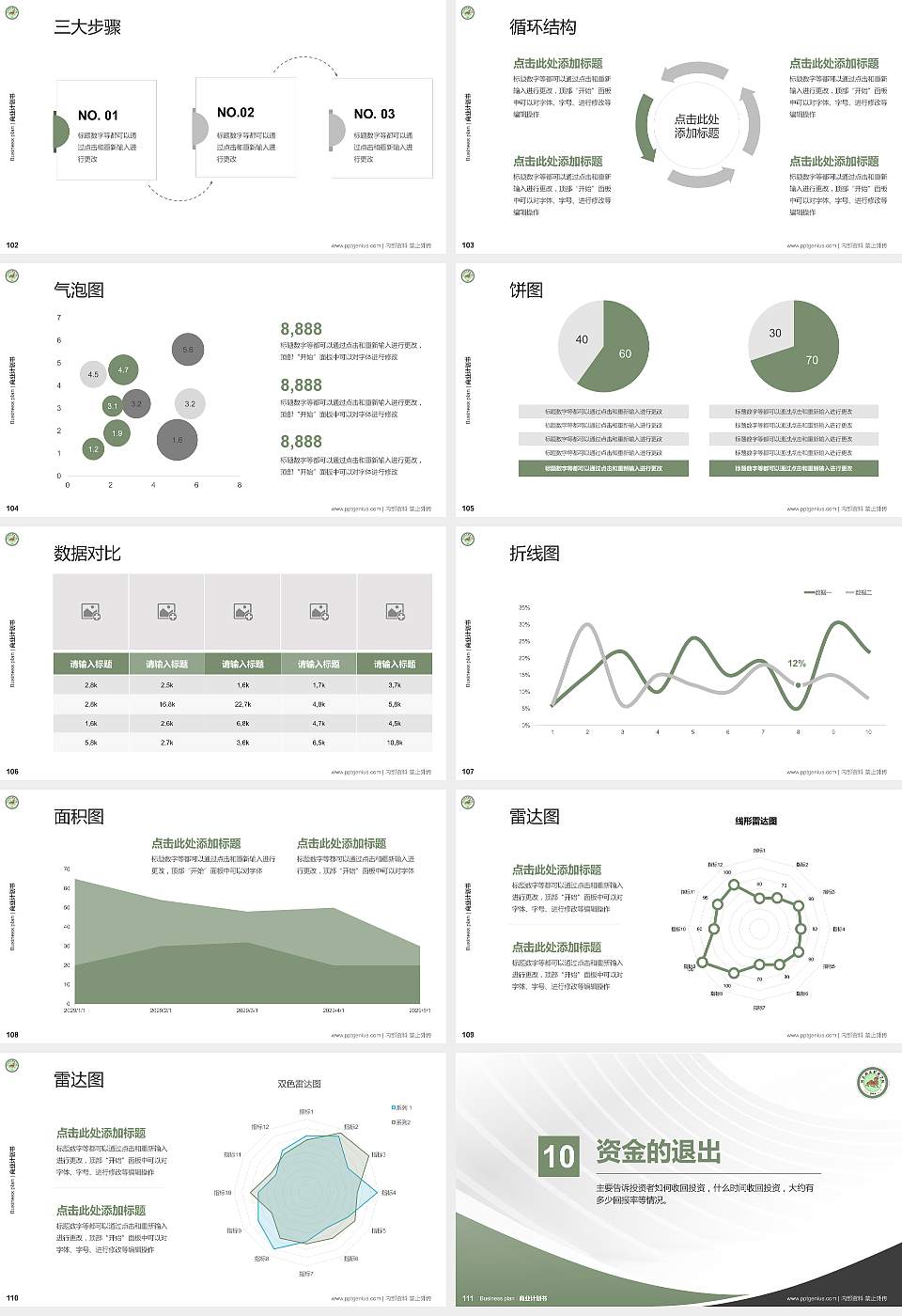 河北政法职业学院专用全国大学生互联网+创新创业大赛计划书/路演/网评PPT模板16:9格式幻灯片预览图12