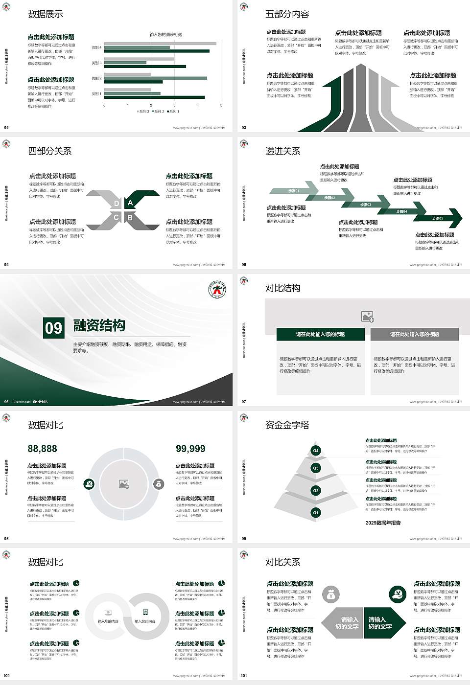 郑州大学专用全国大学生互联网+创新创业大赛计划书/路演/网评PPT模板16:9格式幻灯片预览图11