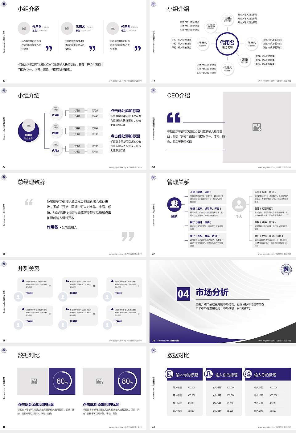 河南工业大学专用全国大学生互联网+创新创业大赛计划书/路演/网评PPT模板16:9格式幻灯片预览图5