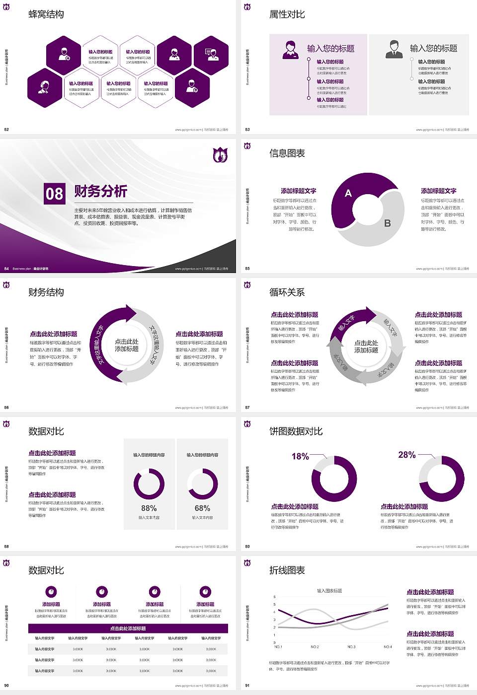 厦门演艺职业学院专用全国大学生互联网+创新创业大赛计划书/路演/网评PPT模板16:9格式幻灯片预览图10