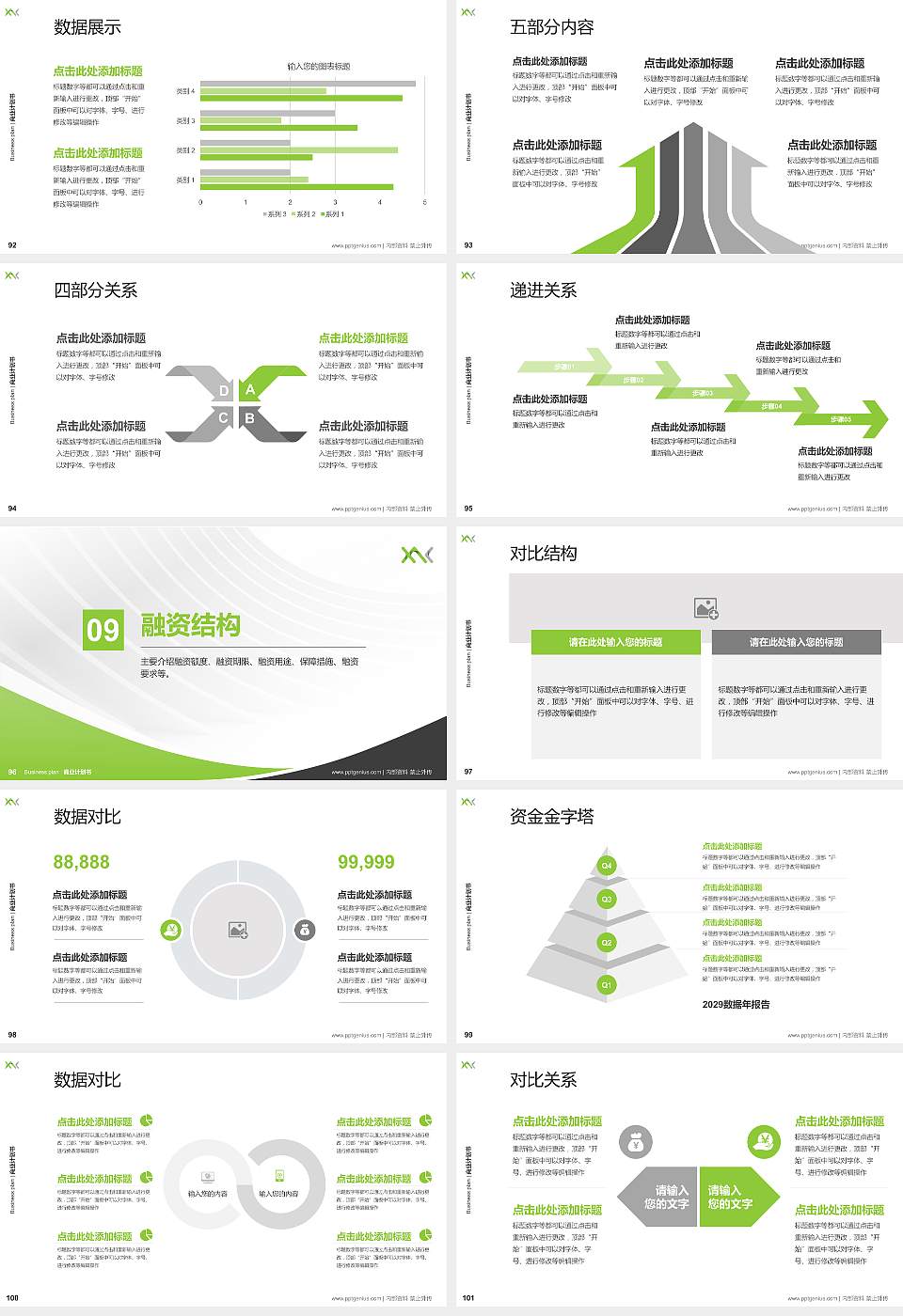 西安汽车科技职业学院专用全国大学生互联网+创新创业大赛计划书/路演/网评PPT模板16:9格式幻灯片预览图11