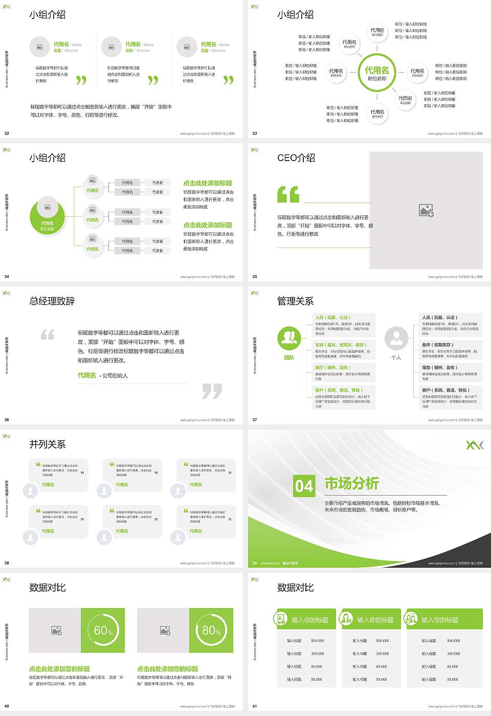 西安汽车科技职业学院专用全国大学生互联网+创新创业大赛计划书/路演/网评PPT模板16:9格式幻灯片预览图5
