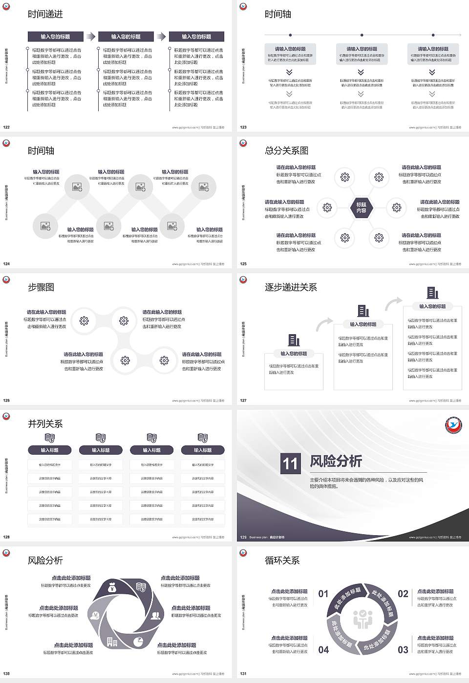 黄冈科技职业学院专用全国大学生互联网+创新创业大赛计划书/路演/网评PPT模板16:9格式幻灯片预览图14
