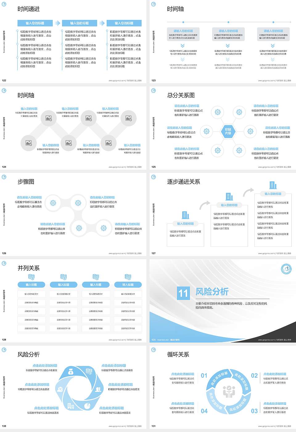 重庆安全技术职业学院专用全国大学生互联网+创新创业大赛计划书/路演/网评PPT模板16:9格式幻灯片预览图14