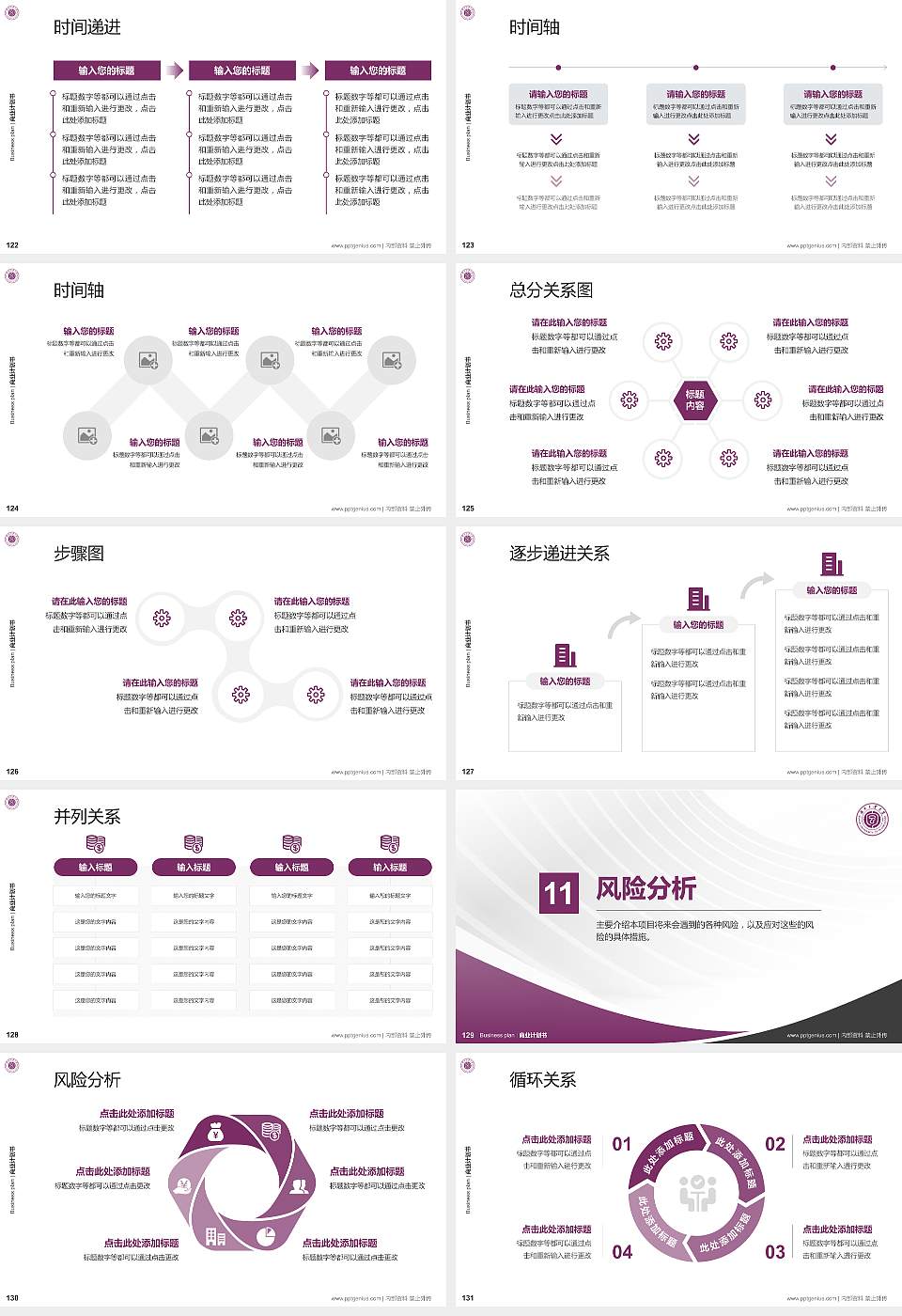 湖南工业大学专用全国大学生互联网+创新创业大赛计划书/路演/网评PPT模板16:9格式幻灯片预览图14